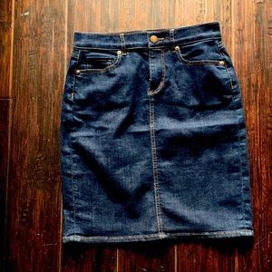 Loft Stretch Denim Skirt